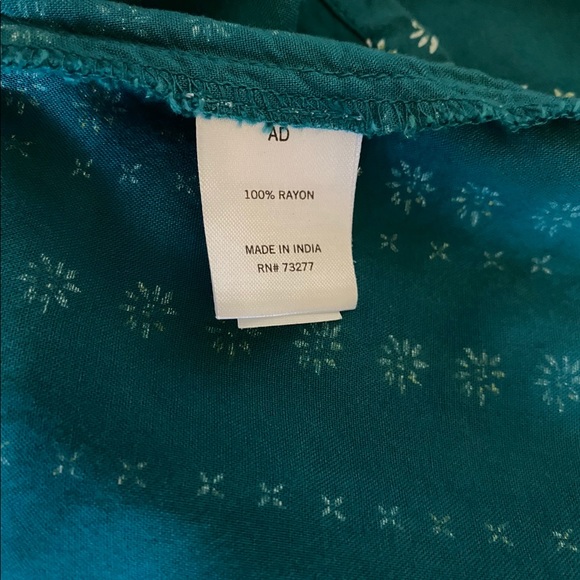 Sonoma Goods for Life Pleated Smock Dress XL NWOT - Picture 7 of 7